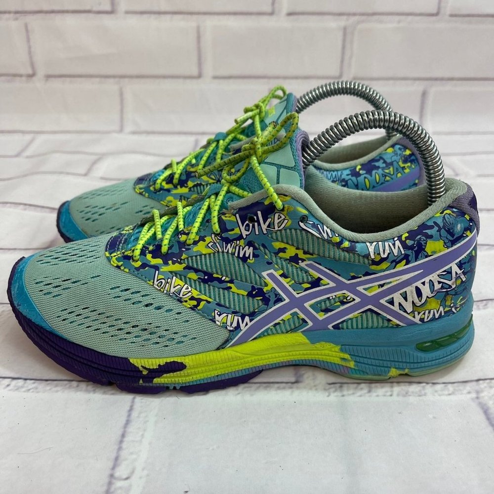 Asics Gel Noosa Tri 10 Running Shoes blue purple - Picture 4 of 10